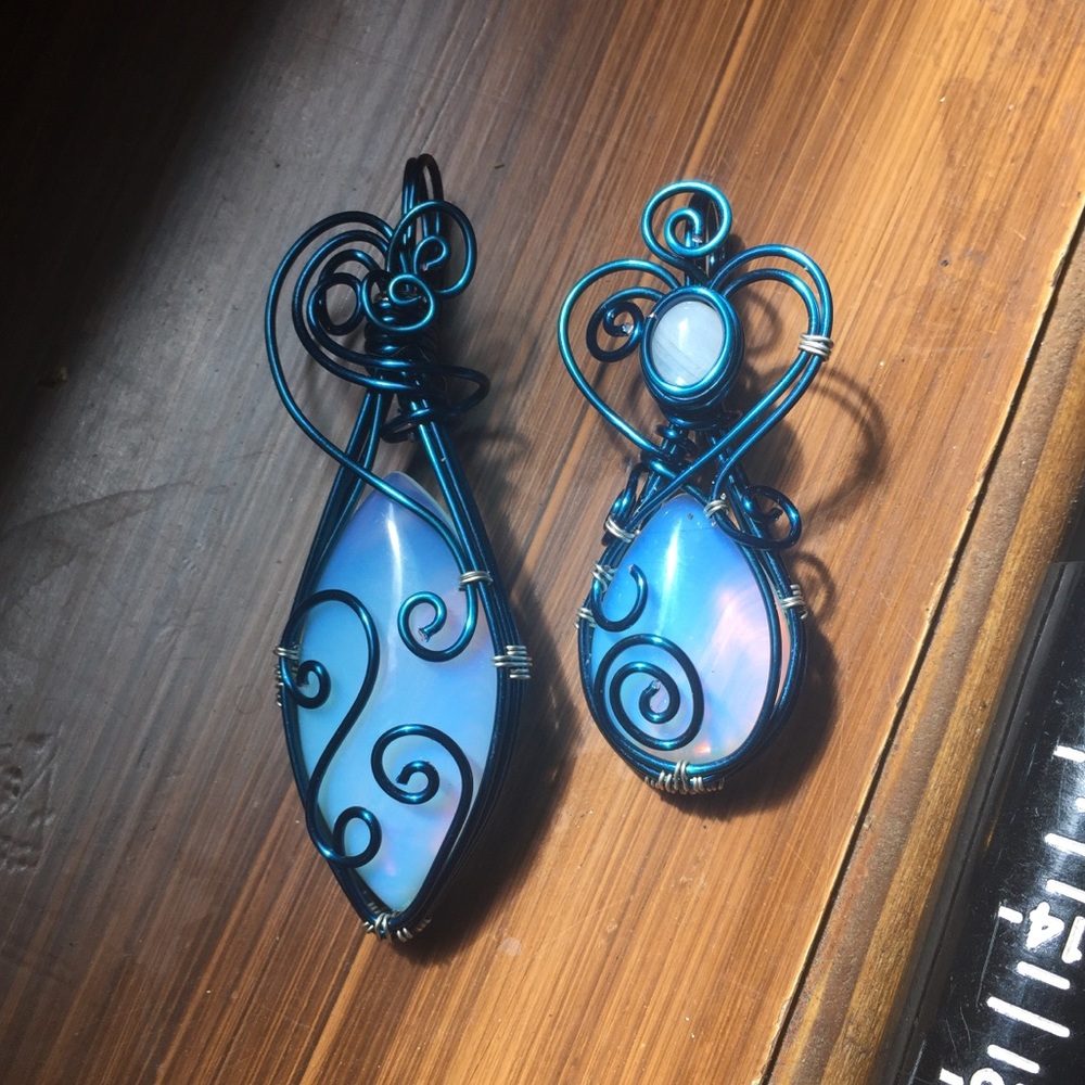 Opalite pendants